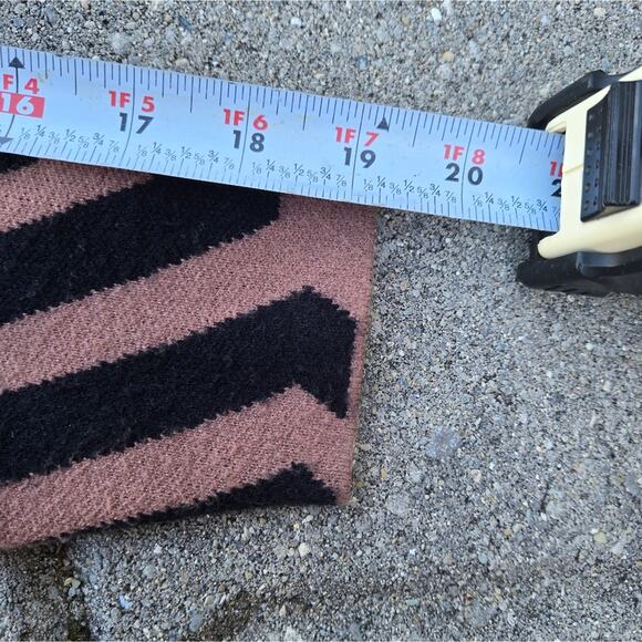 ANTHROPOLOGIE MAEVE The Carys Mock Neck Sweater Sz S in Brown Black Geo Print - Picture 2 of 9